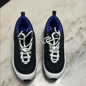 Black and White  Air Max Sneakers